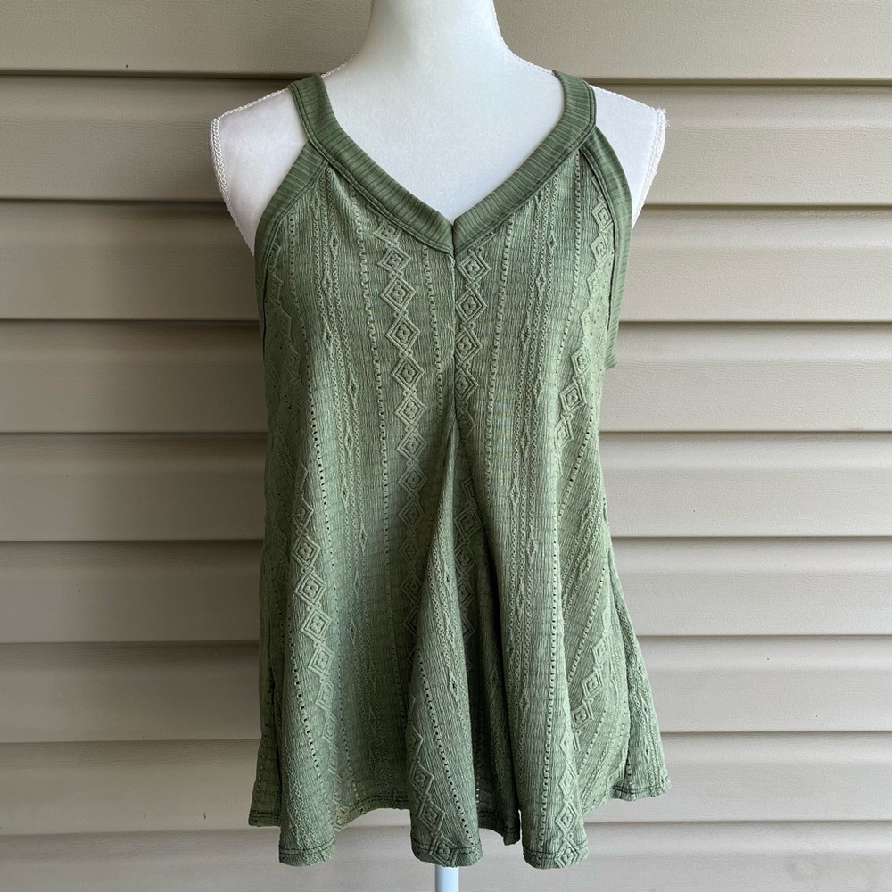 •BiBi• Soft Knit Sleeveless Swing Top - Size Small